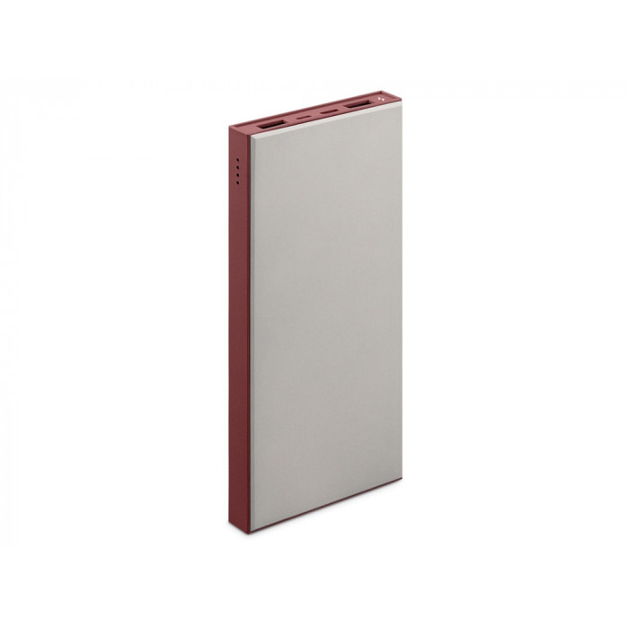 Внешний аккумулятор Rombica NEO ARIA Claret, 10000 мАч, Soft-touch, PD, QCharge, Type-C, бордовый (Р)