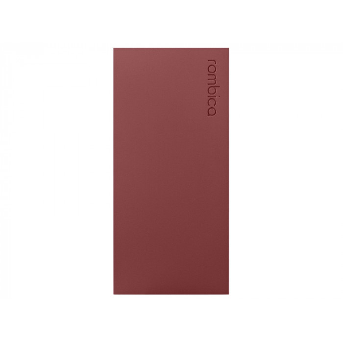 Внешний аккумулятор Rombica NEO ARIA Claret, 10000 мАч, Soft-touch, PD, QCharge, Type-C, бордовый (Р)