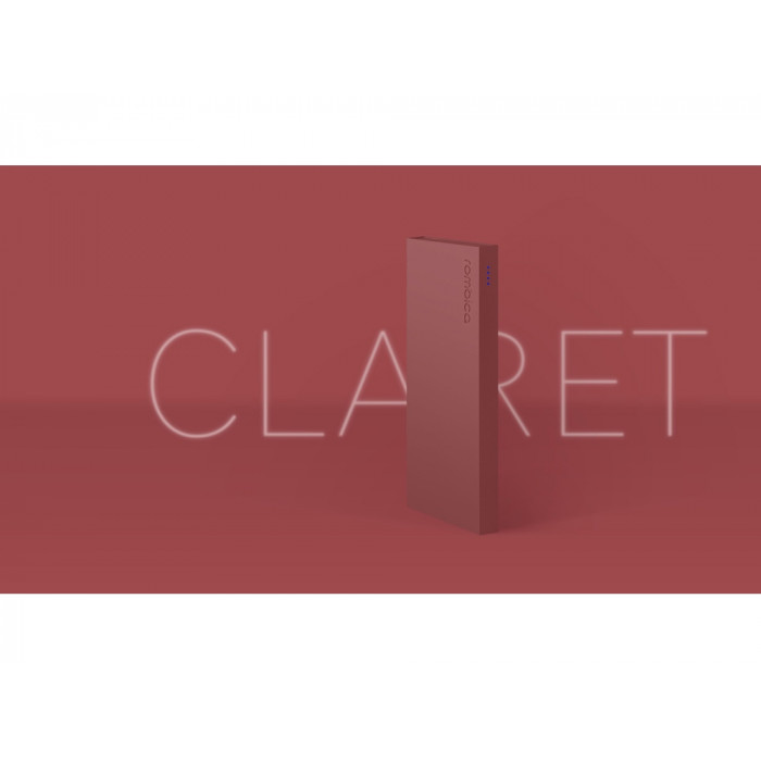 Внешний аккумулятор Rombica NEO ARIA Claret, 10000 мАч, Soft-touch, PD, QCharge, Type-C, бордовый (Р)