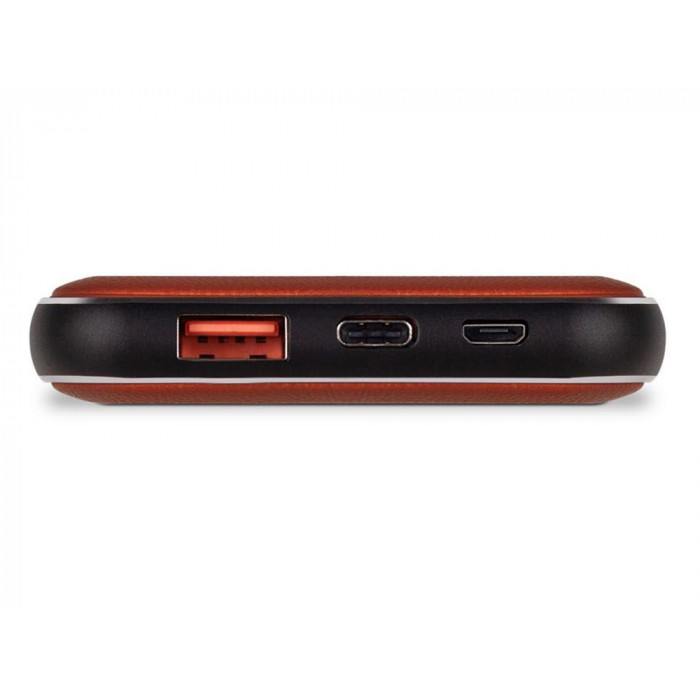 Внешний аккумулятор Rombica NEO Electron Brown, 10000 мАч, коричневый (Р)