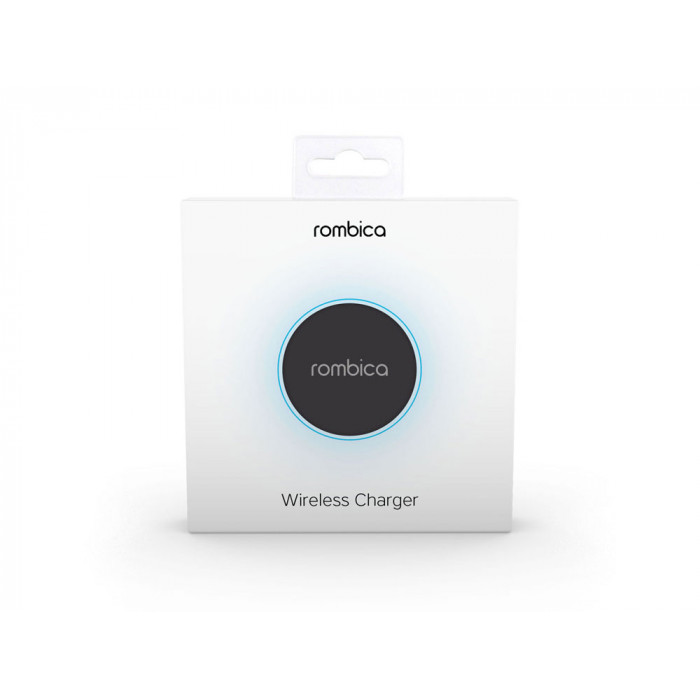 Беспроводное зарядное устройство Rombica  NEO Core Quick c быстрой зарядкой, черный (с лого) (Р)