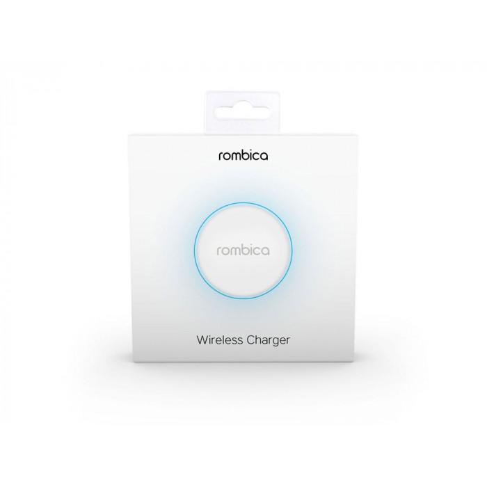 Беспроводное зарядное устройство Rombica  NEO Core Quick c быстрой зарядкой, белый (с лого) (Р)