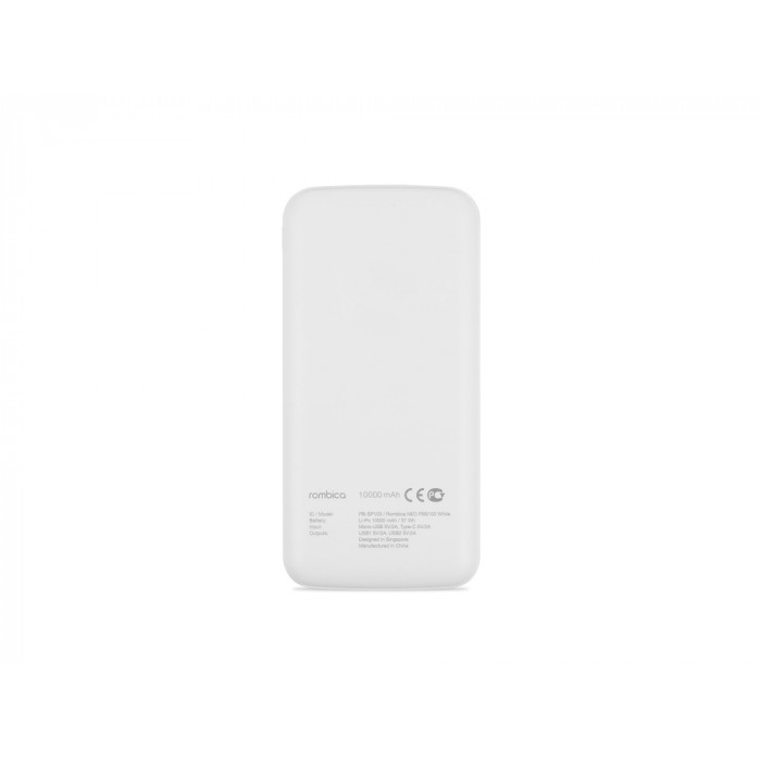 Внешний аккумулятор Rombica NEO PBS100 White (Р)