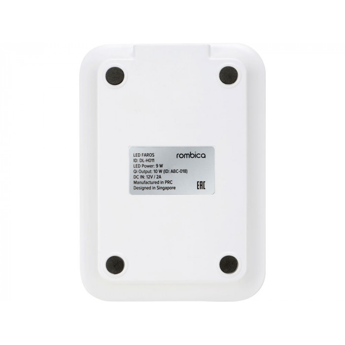 Настольная лампа Rombica LED FAROS, белый (квадратное основание) (Р)