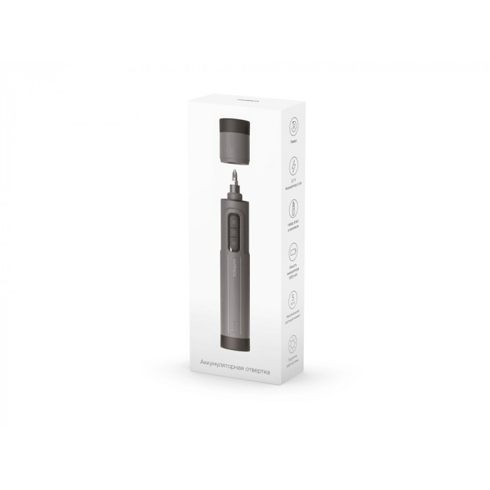 Отвертка аккумуляторная Rombica MyKit S1 Black (Р)