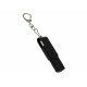 USB-флешка на 128 Гб 2 в 1 поворотный механизм, c дополнительным разъемом Type-C с одноцветным металлическим клипом, черный