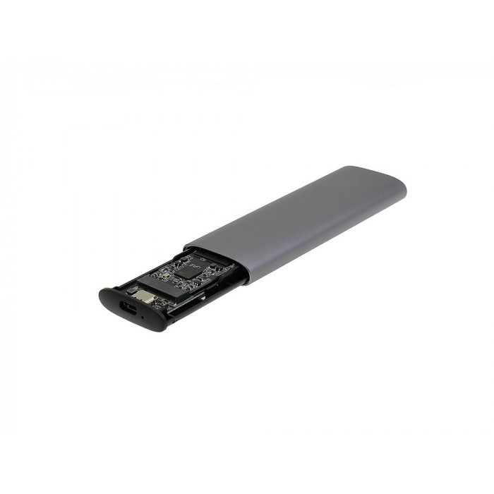 Внешний портативный SSD диск 2,5 128Гб TypeC, серебристый