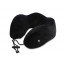 Подушка для путешествий с эффектом памяти Мемо Bluewinder Black