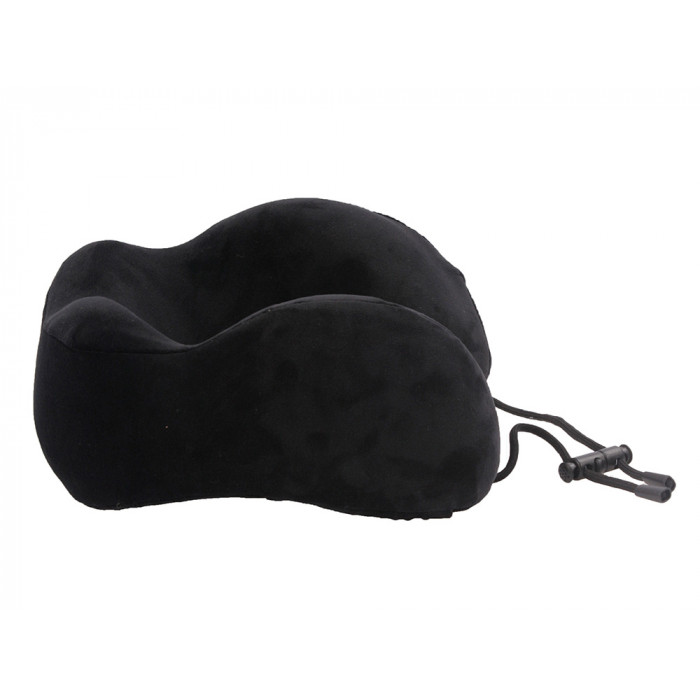 Подушка для путешествий с эффектом памяти Мемо Bluewinder Black