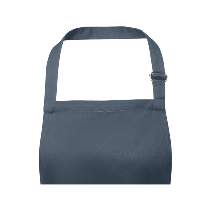 Фартук Andrea плотностью 240 г/м² с регулируемой завязкой на шее - Hale Blue