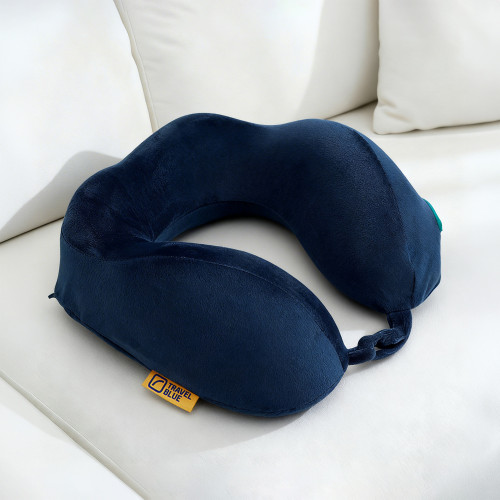 Подушка для путешествий массажная Travel Blue Massage Tranquility Pillow (217), цвет темно-синий Подушка для путешествий массажная Travel Blue Massage Tranquility Pillow (217), цвет темно-синий