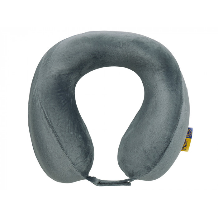 Подушка для путешествий с эффектом памяти Travel Blue Tranquility Pillow, увеличенная (212), цвет серый