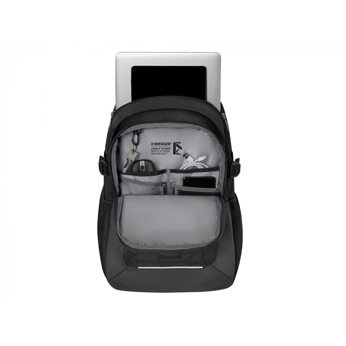 Рюкзак WENGER XE Ryde 16, черный, переработанный ПЭТ/Полиэстер, 33х22х47 см, 26 л.