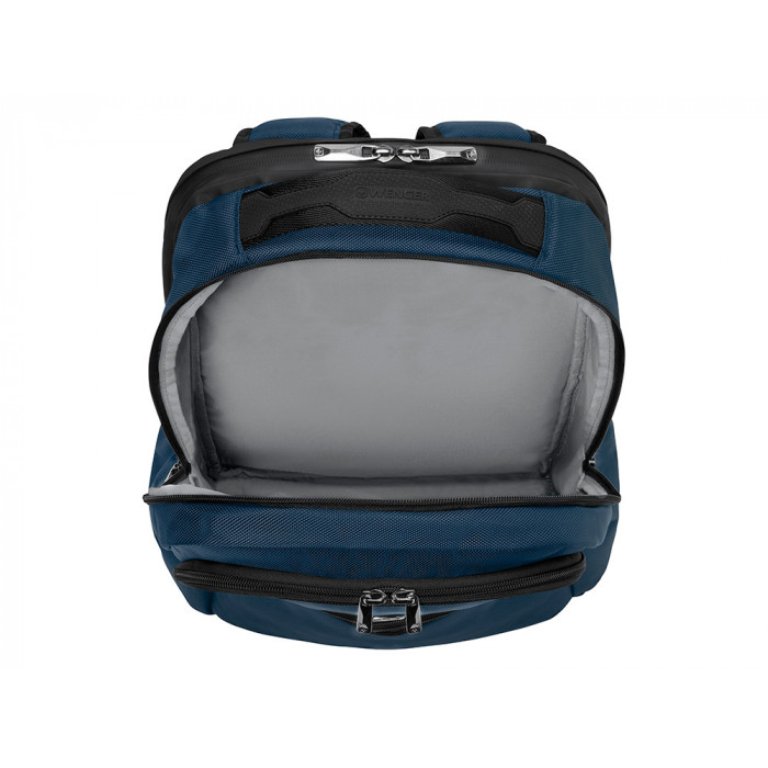 Рюкзак WENGER XE Resist 16, синий, переработанный ПЭТ/Полиэстер, 30х20х44 см, 23 л.