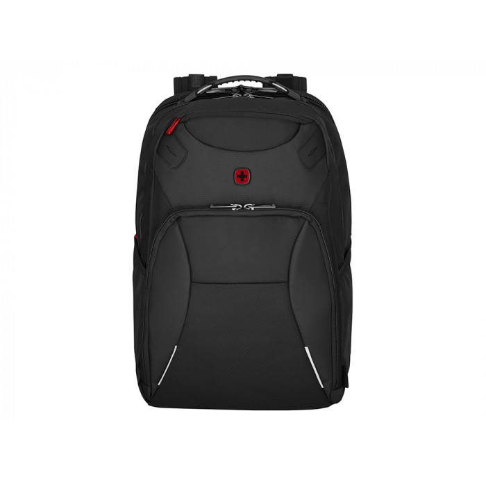 Рюкзак WENGER Cosmic 17, чёрный, переработанный ПЭТ/ПВХ/полиэстер, 34 x 23 x 49 см, 30 л