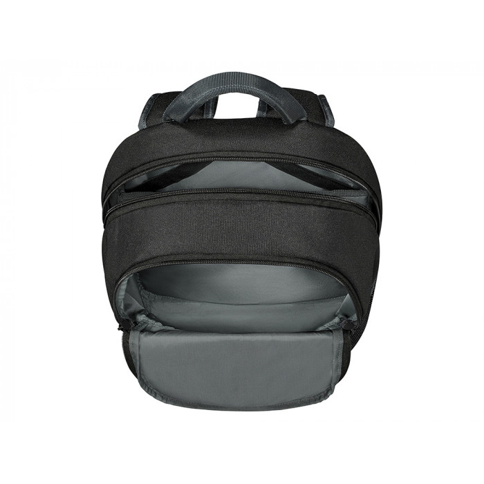 Рюкзак WENGER Trayl 15.6, чёрный, переработанный ПЭТ, 34 x 20 x 45 см, 22 л.