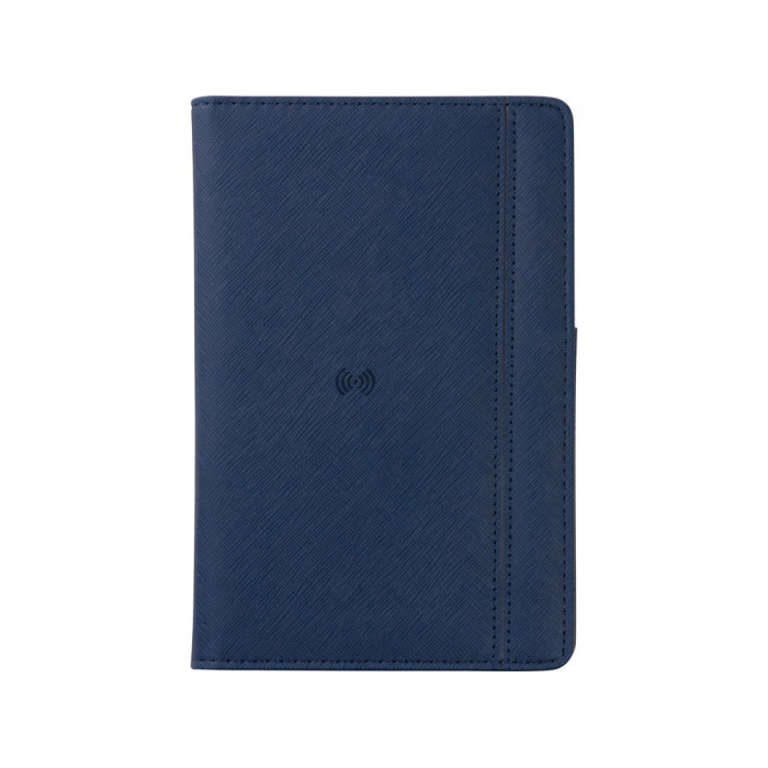 Органайзер с функцией беспроводной зарядки Manner, 5000 mah, темно-синий (Р)