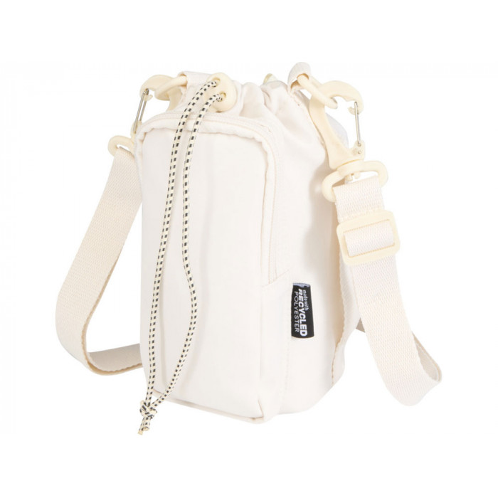 Трип Эви дорожная сумка для бутылок из переработанного материала объемом 2 л, кремовый