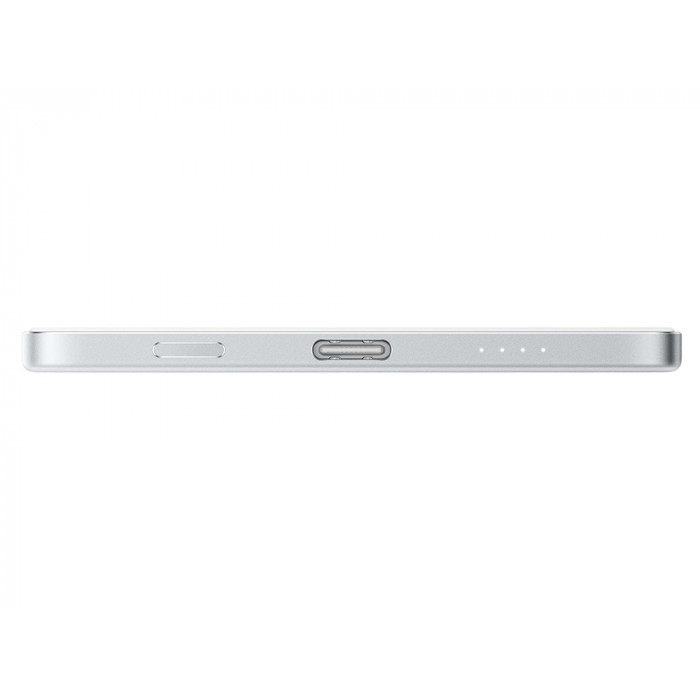 Внешний аккумулятор Xiaomi UltraThin Magnetic Power Bank 5000 15W GL Glacier Silver