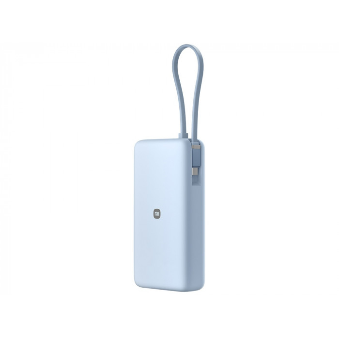 Внешний аккумулятор со встроенным кабелем Xiaomi 67W Power Bank 20000 (Integrated Cable) Ice Blue