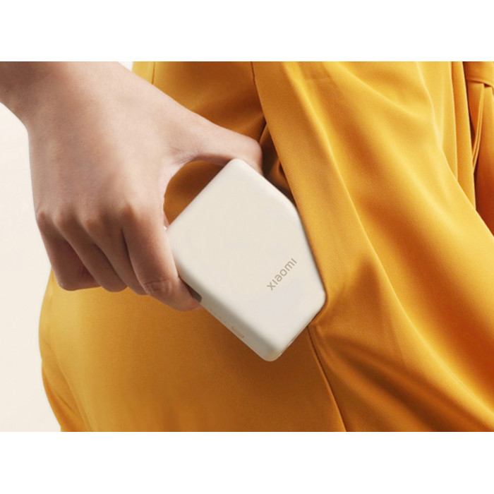 Внешний аккумулятор со встроенным кабелем 22.5W Xiaomi Power Bank 10000mAh (Integrated Cable) Tan GL