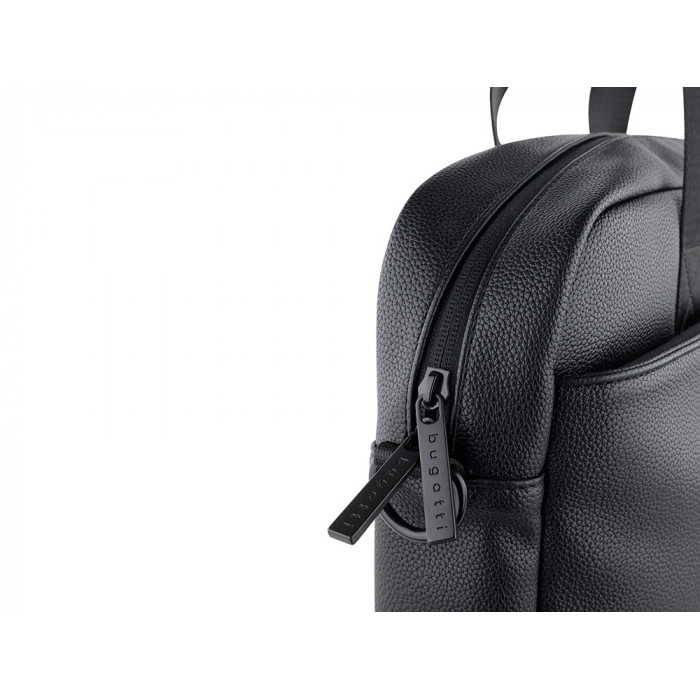 Портфель мужской BUGATTI РИКО | RICO, черный, полиуретан, 40 x 10 x 28,5 см