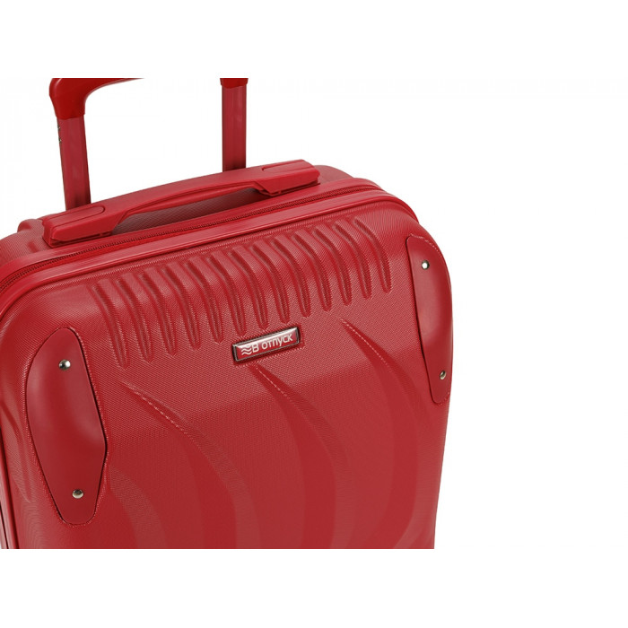 Чемодан TORBER В Отпуск, красный, ABS-пластик, 37 х 25 х 56,5 см, 36 л, 2,5 кг