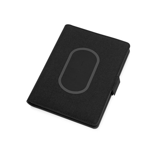 Органайзер с беспроводной зарядкой 5000 mAh Powernote, темно-серый Органайзер с беспроводной зарядкой 5000 mAh Powernote, темно-серый
