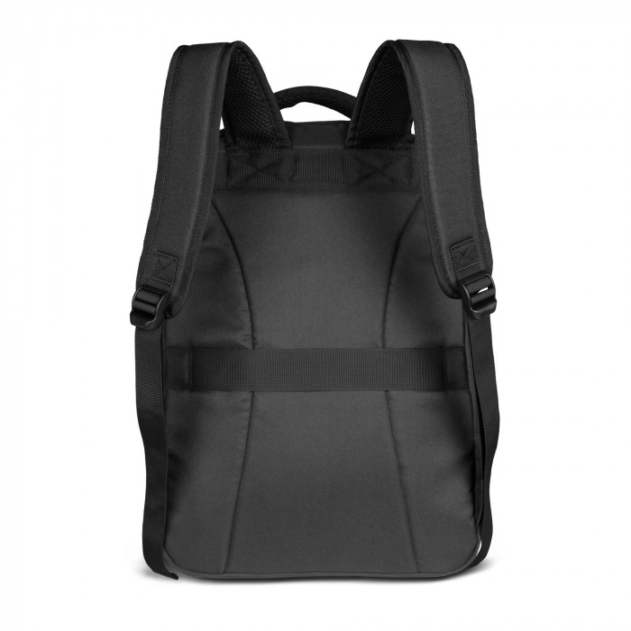 Рюкзак мужской BUGATTI КЛАССИКА | BASIC, черный, полиэстер, 30 x 15 x 43 см