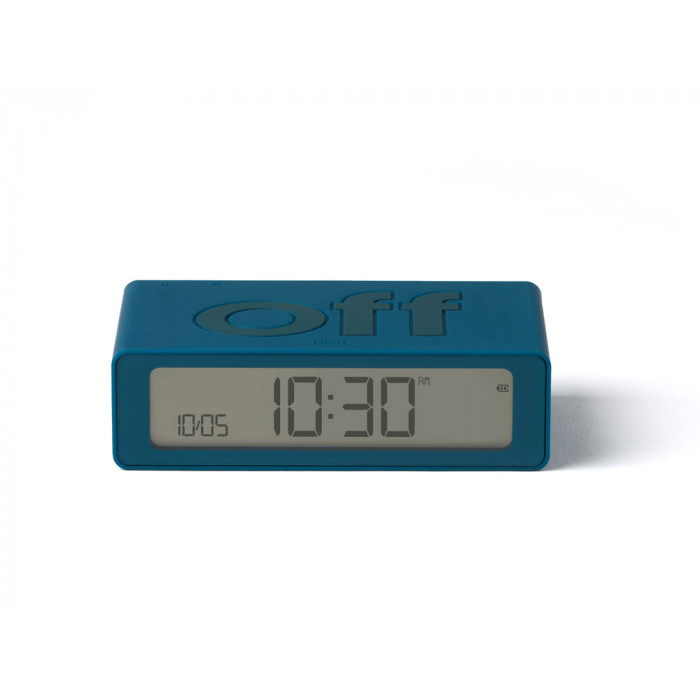 Часы настольные Flip Mini, темно-бирюзовый