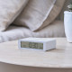 Часы настольные Flip Mini, белый