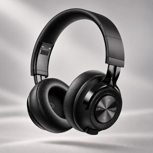 Беспроводные накладные наушники Stereo Style, BT 5.3, 400мАч, черный, Deppa