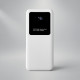 Внешний аккумулятор Kris soft touch, 10000mAh (Белый)