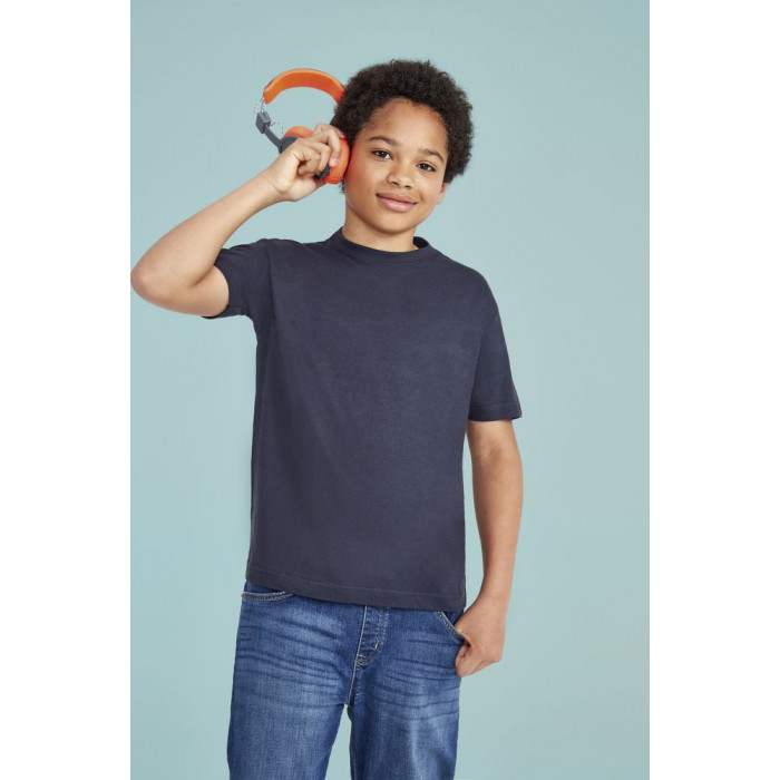 Футболка детская Regent Kids 150 оранжевая, на рост 106-116 см (6 лет)