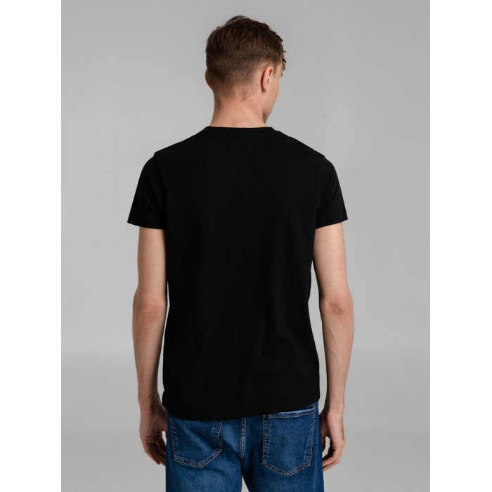 Футболка мужская Regent Fit 150, черная, размер XS
