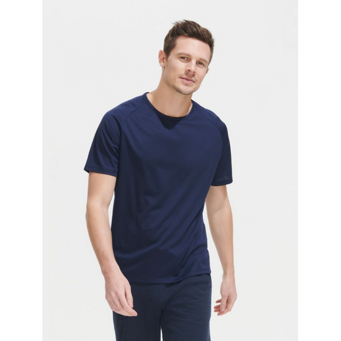 Футболка унисекс Sporty 140 белая, размер XXS