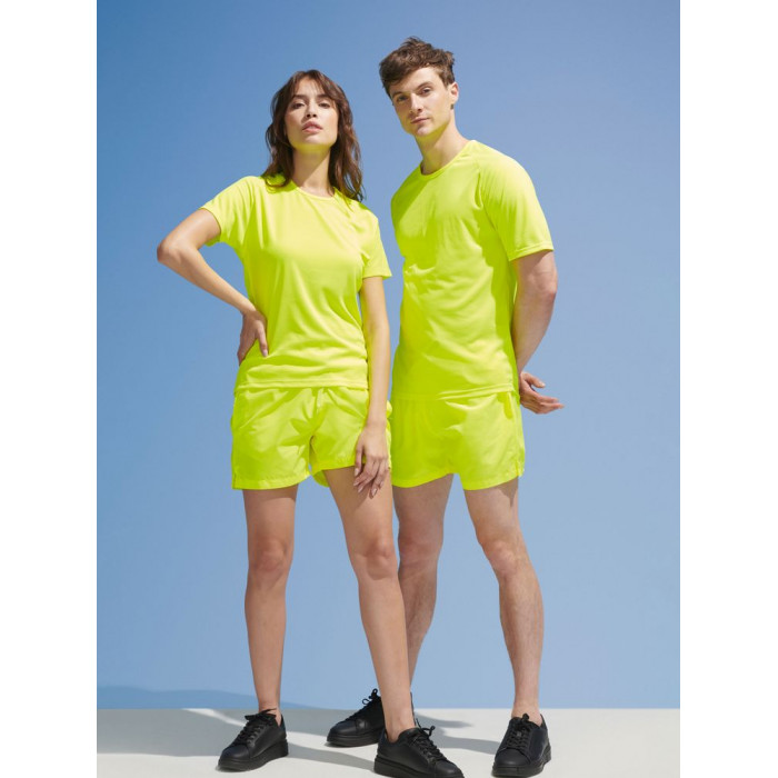 Футболка унисекс Sporty 140 белая, размер XXS