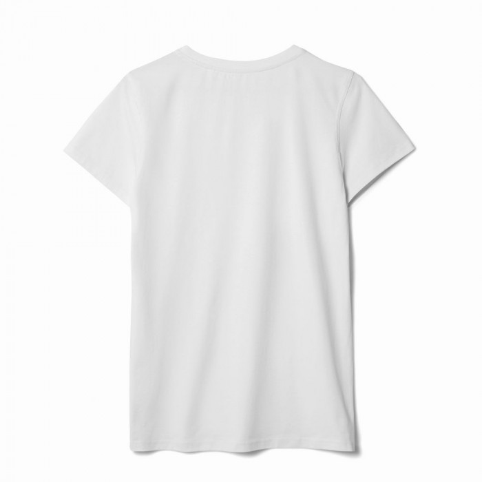Футболка женская T-bolka Stretch Lady, белая, размер L