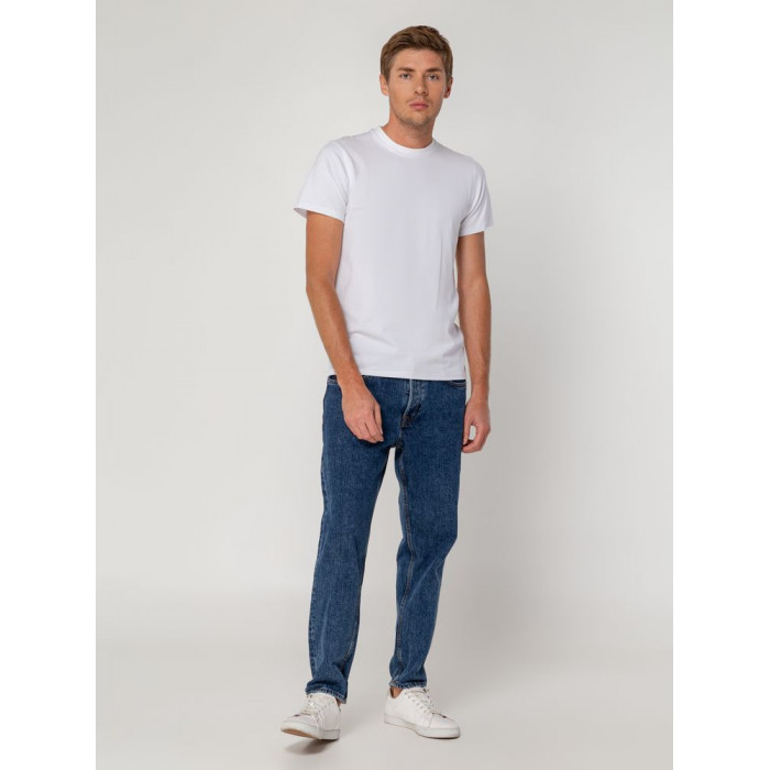 Футболка мужская T-bolka Stretch, белая, размер 3XL