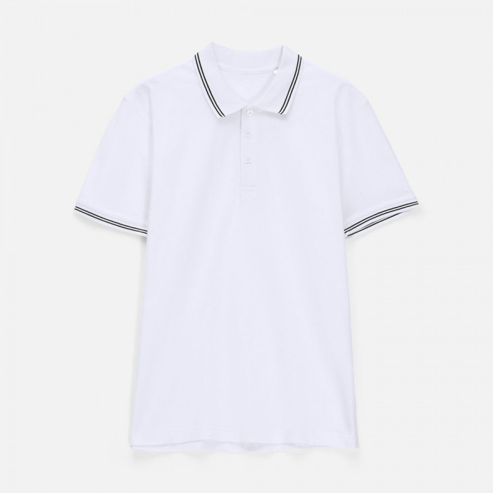 Рубашка поло Virma Stripes, белая, размер XL