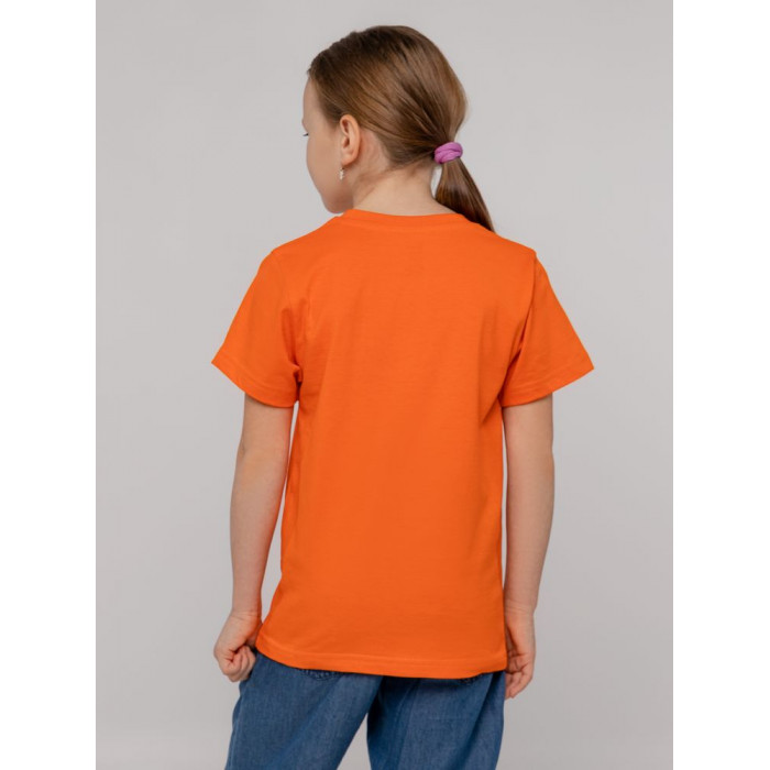 Футболка детская T-Bolka Kids, оранжевая, 8 лет