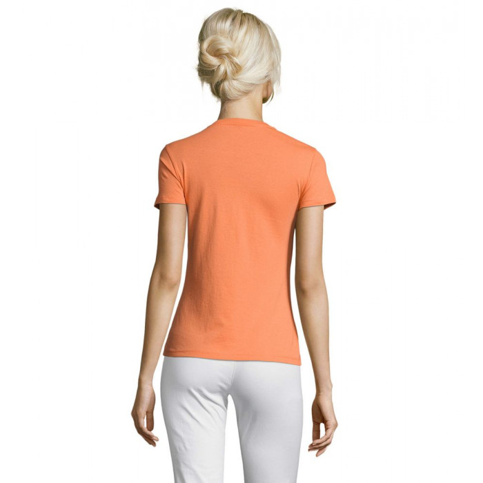 Футболка женская Regent Women оранжевая (абрикосовая), размер XXL
