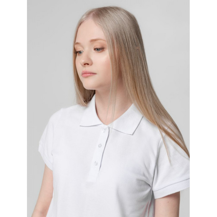 Рубашка поло женская Virma lady, белая, размер XL