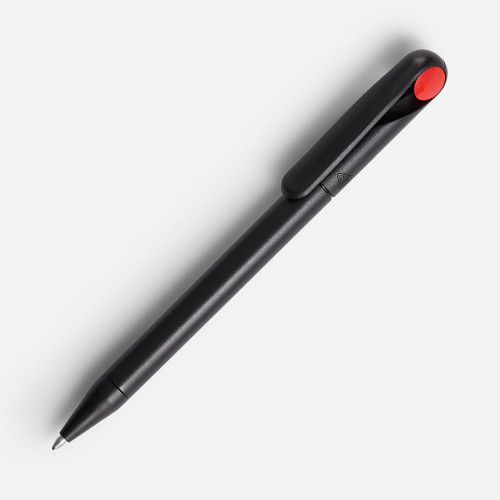 Ручка шариковая Prodir DS1 TMM Dot, черная с красным Ручка шариковая Prodir DS1 TMM Dot, черная с красным