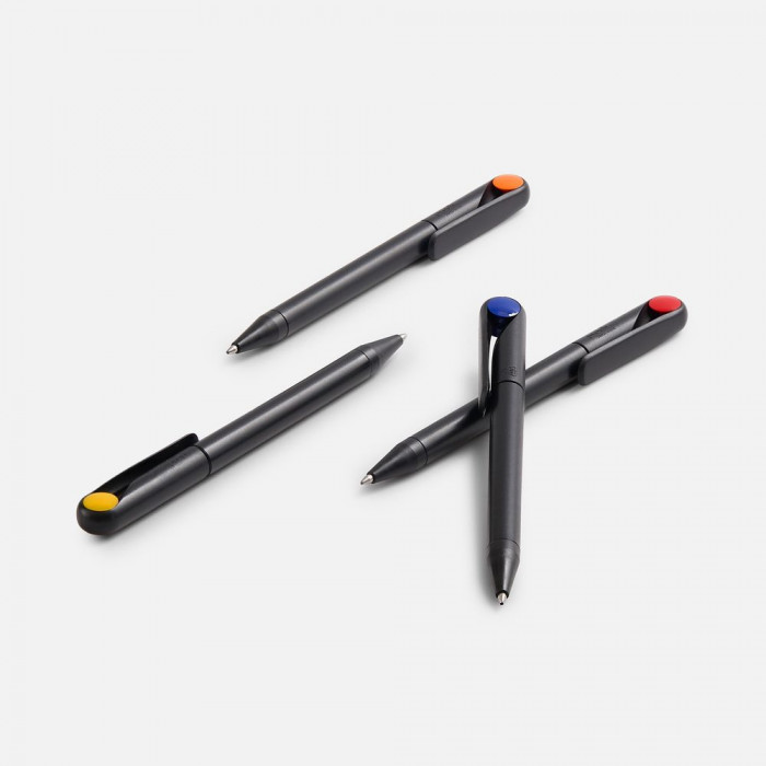 Ручка шариковая Prodir DS1 TMM Dot, черная с красным