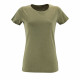 Футболка женская Regent Fit Women меланж хаки, размер XXL Футболка женская Regent Fit Women меланж хаки, размер XXL
