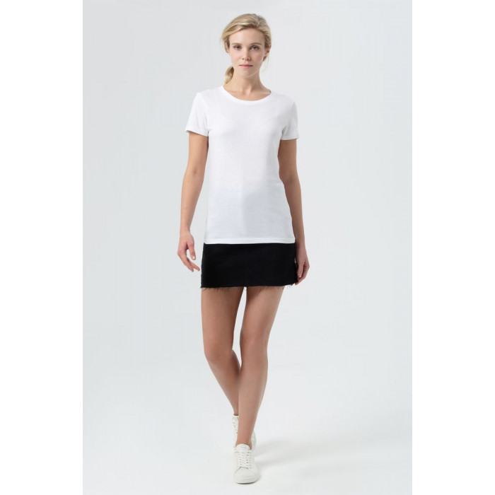 Футболка женская Regent Fit Women белая, размер XXL