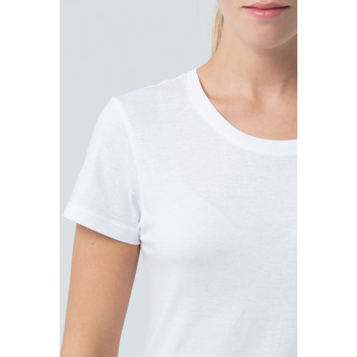 Футболка женская Regent Fit Women белая, размер XXL