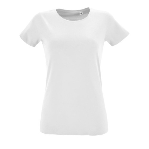 Футболка женская Regent Fit Women белая, размер XXL