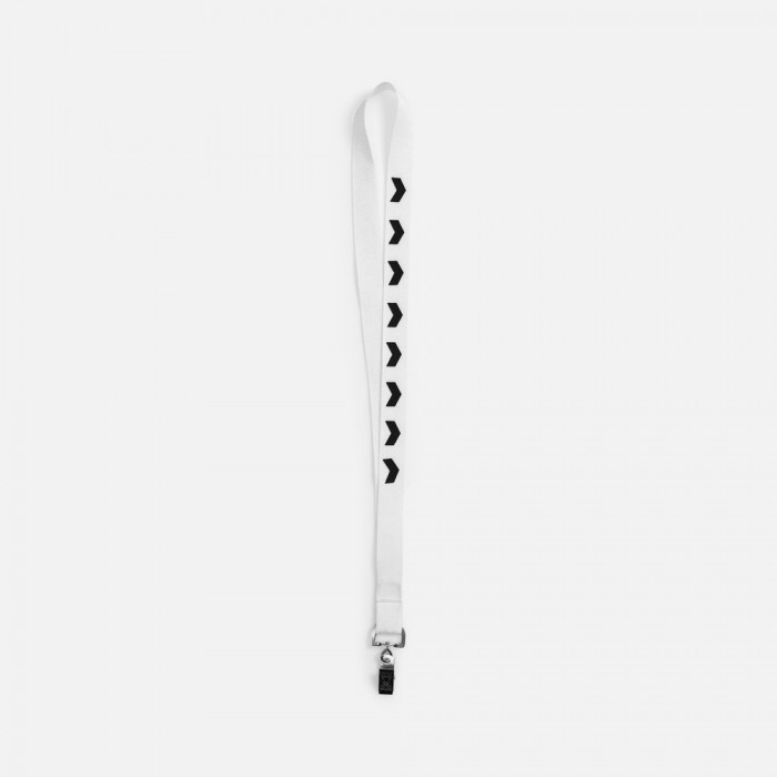 Лента для бейджа Neckband, белая